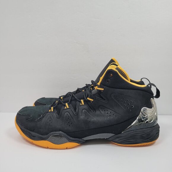 Jordan Melo M10 Mid 2014 Men\'s Atomic Mango Black Shoes 629876-013 US Size 15 main image 6